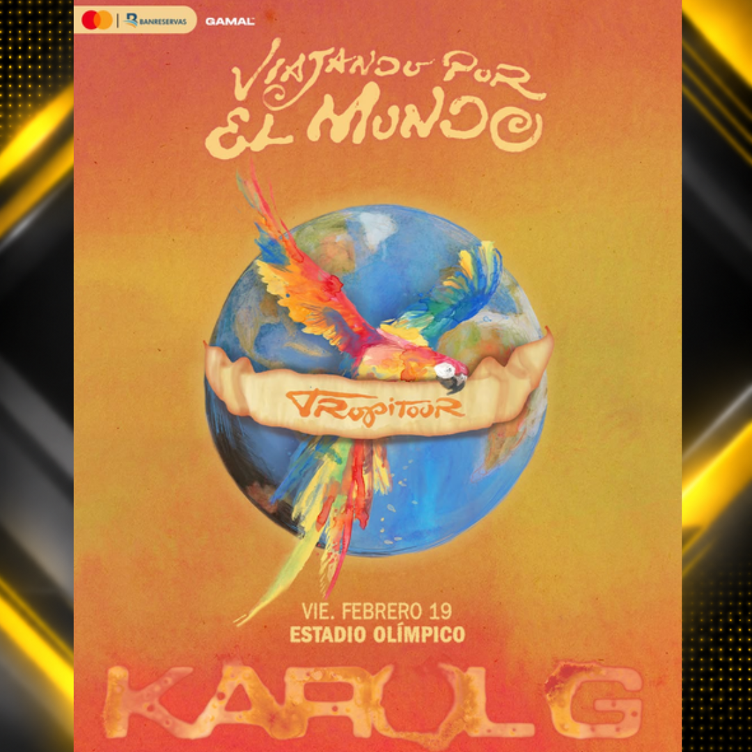 Afiche de Karol G en el Estadio Olímpico Félix Sánchez | 19-02-2027