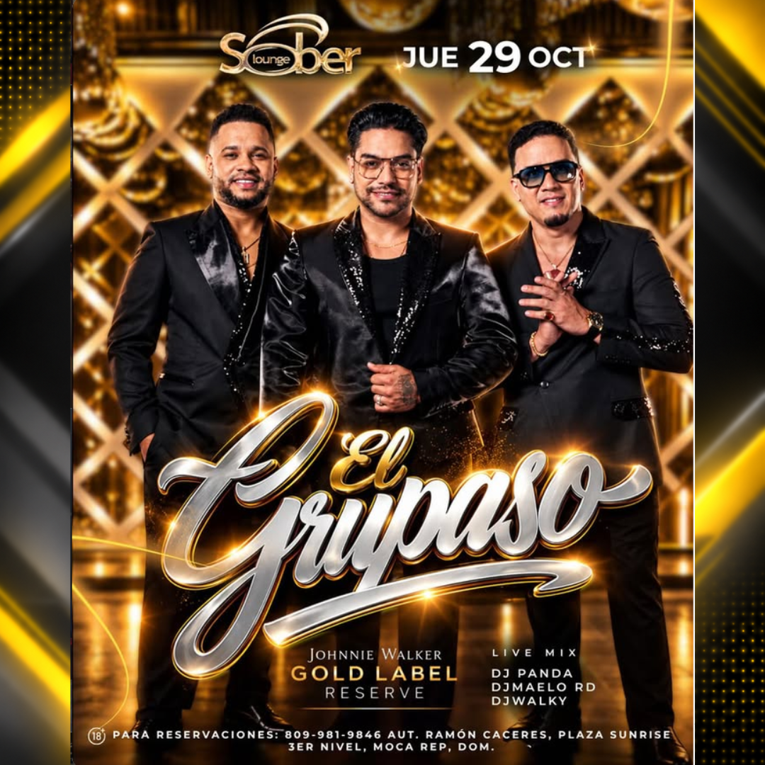 Afiche de El Grupaso en Sober Lounge | 29-10-2026